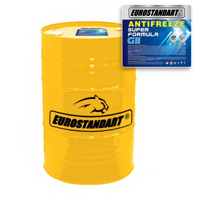Охолоджувальна рідина EUROSTANDART ANTIFREEZE SUPER FORMULA G11 готовий